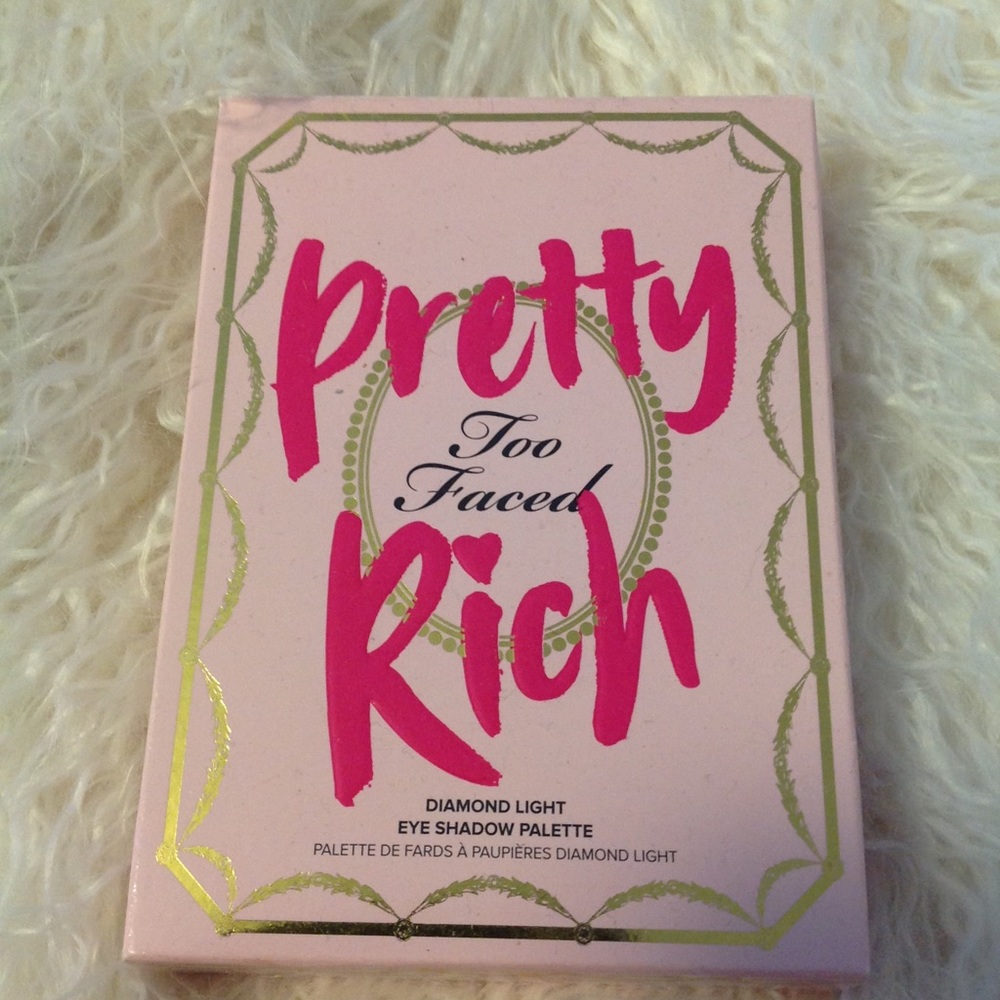 Too Faced Pretty Rich Palette Gently Used